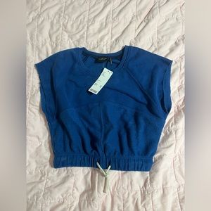 SOLD Unworn Urban Outfitters blue sweat tank small